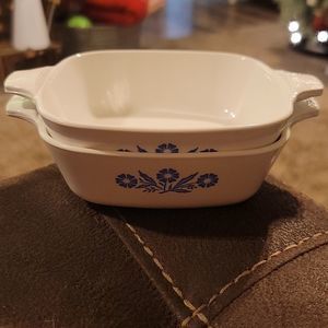 VINTAGE p-41 cornflower corning ware